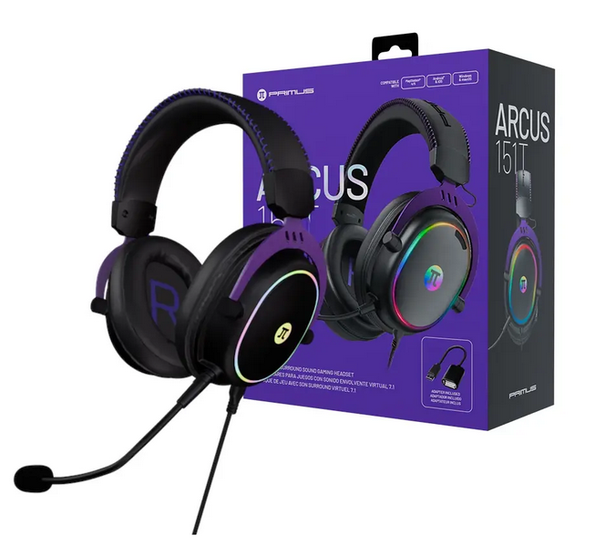 Audífonos Gamer PRIMUS GAMING ARCUS 151T RGB - Imagen 4