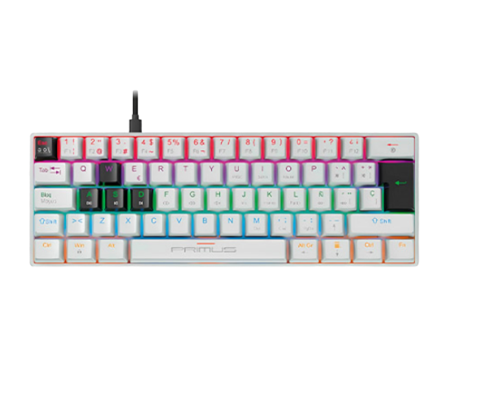 Teclado Gamer Mecánico PRIMUS GAMING Ballista61T – 60%