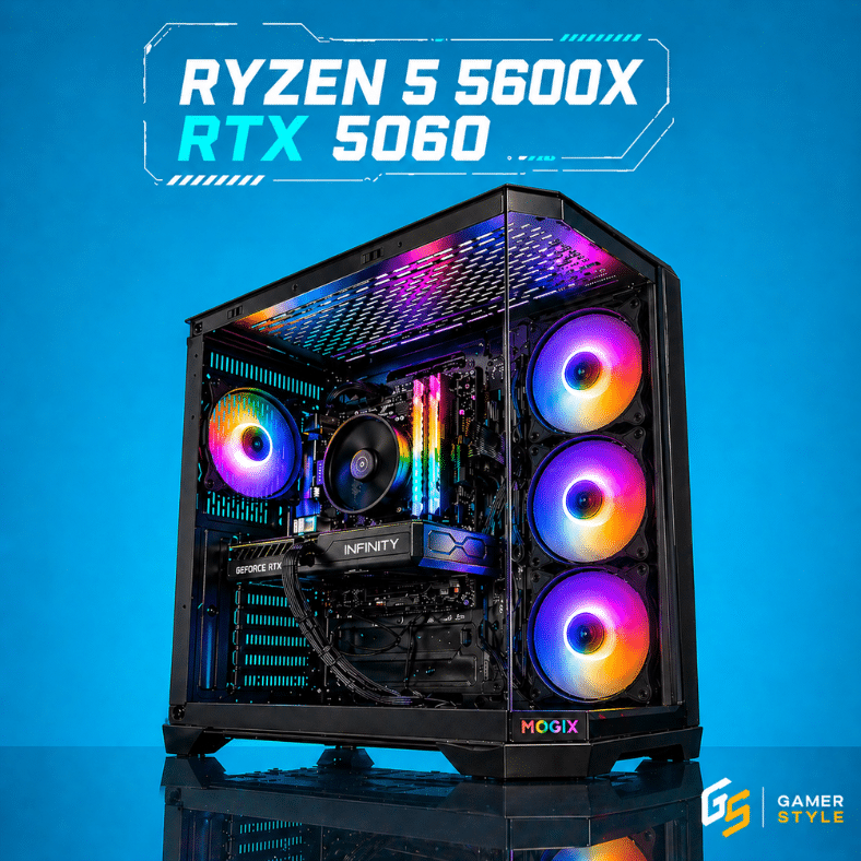 PC Gamer RYZEN 5 5600X + RTX 5060