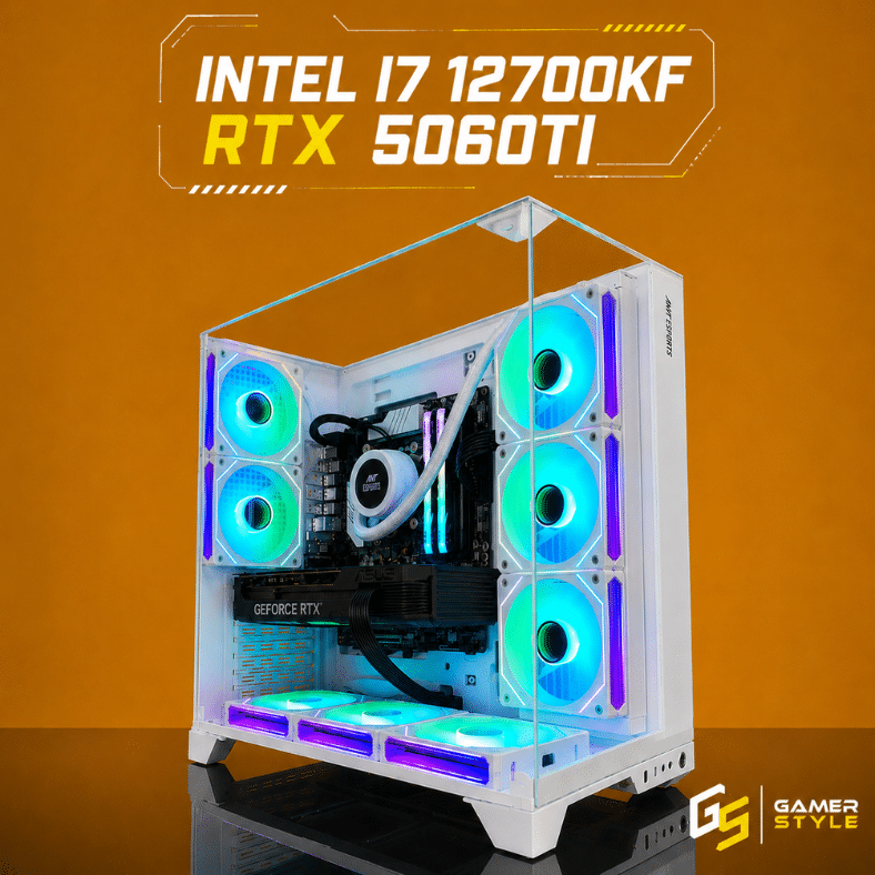 PC Gamer INTEL I7 12700KF + RTX 5060Ti