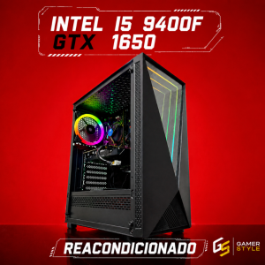 PC Gamer INTEL I5 9400F + GTX 1650 (Reacondicionado)
