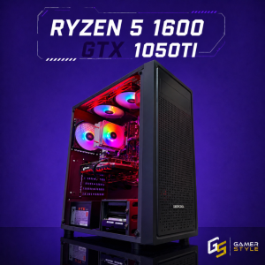 PC Gamer Ryzen 5 1600 + GTX 1050 TI (Reacondicionado)