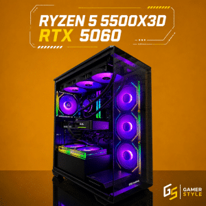 PC Gamer RYZEN 5 5500X3D + RTX 5060