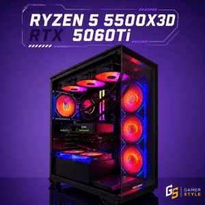 PC Gamer RYZEN 5 5500X3D + RTX 5060 TI