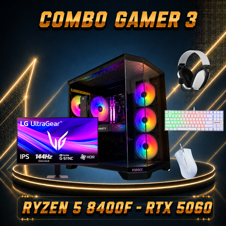 Combo Gamer N°3: RYZEN 5 8400F + RTX 5060
