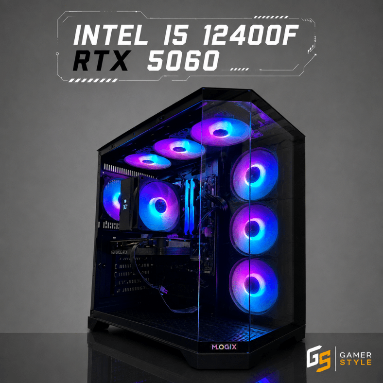 PC Gamer INTEL I5 12400F + RTX 5060