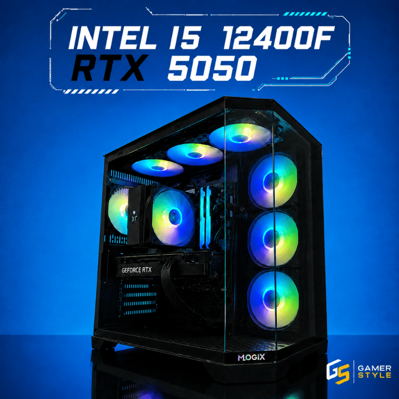 PC Gamer INTEL I5 12400F + RTX 5050