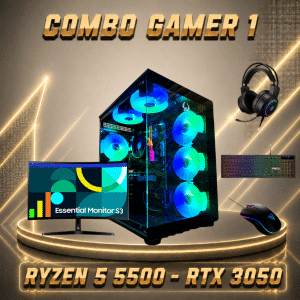 Combo Gamer N°1: RYZEN 5 5500 + RTX 3050