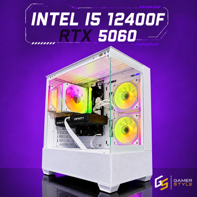 PC Gamer INTEL I5 12400F + RTX 5060