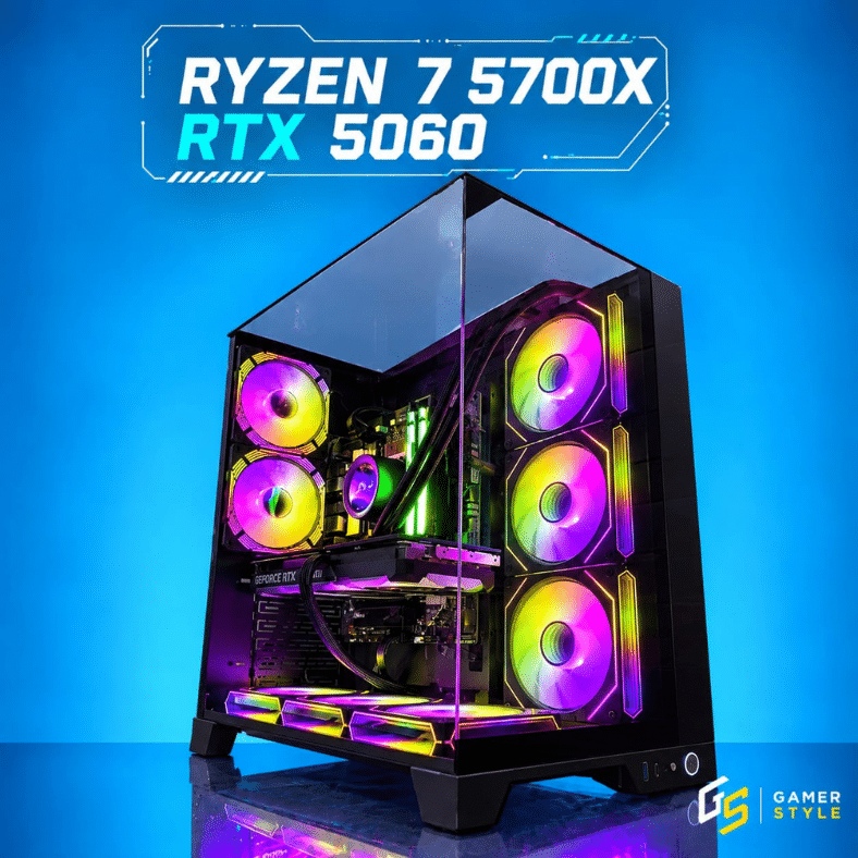 PC Gamer RYZEN 7 5700X + RTX 5060