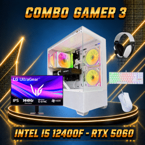 Combo Gamer N°3: INTEL I5 12400F + RTX 5060